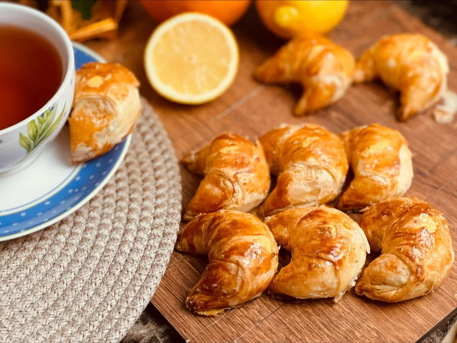 Kruassan limonlu